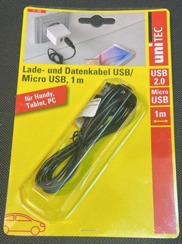 Micro USB Datenkabel Ladekabel - JR-Vertrieb