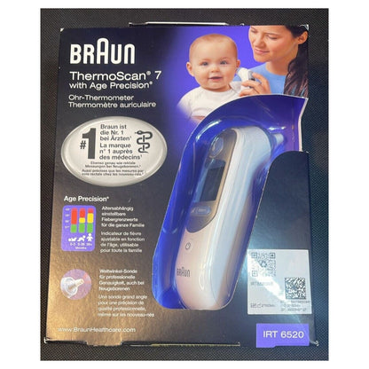 Braun ThermoScan 7 IRT6520 Ohrthermometer - weiss - JR-Vertrieb