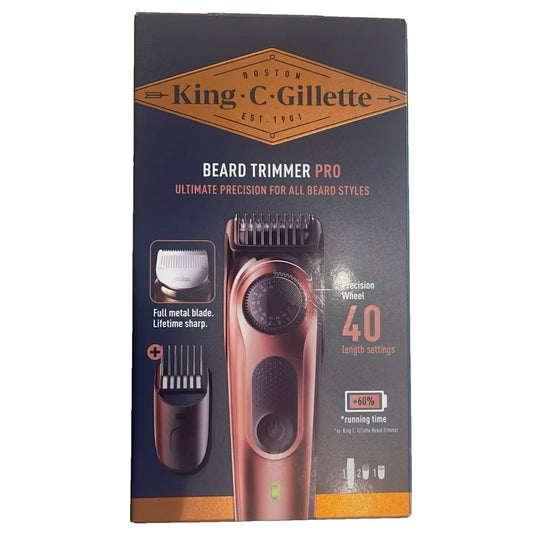 King C. Gillette Elektrischer Barttrimmer Pro