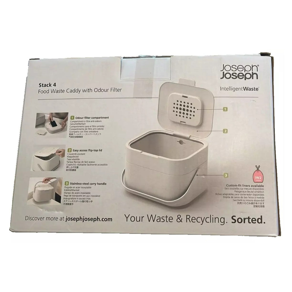 JOSEPH JOSEPH Intelligent Waste Stack 4