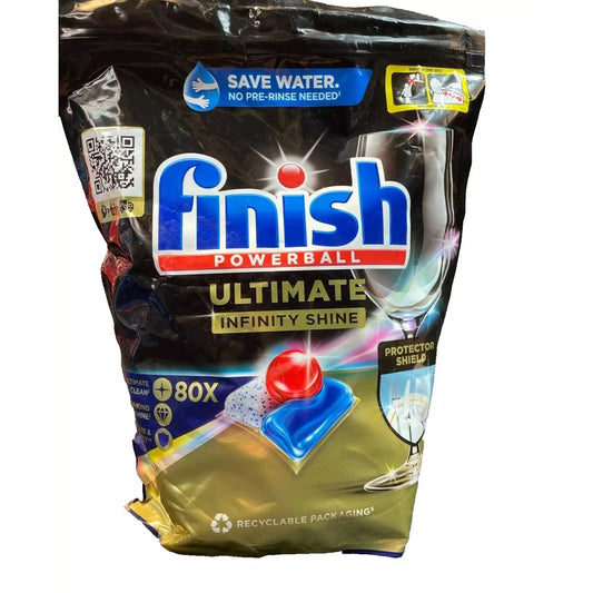 80 x Finish Powerball Ultimate Infinity Shine