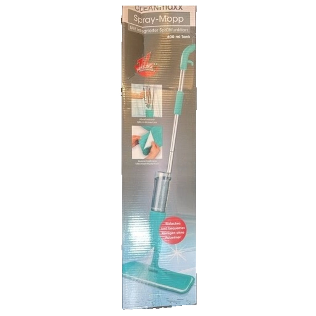 CLEANmaxx Spray Mopp Sprüh Mop 2in1 mit Wischtuch Bodenwischer - JR-Vertrieb