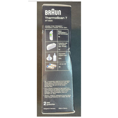 Braun ThermoScan 7 IRT6520 Ohrthermometer - weiss - JR-Vertrieb
