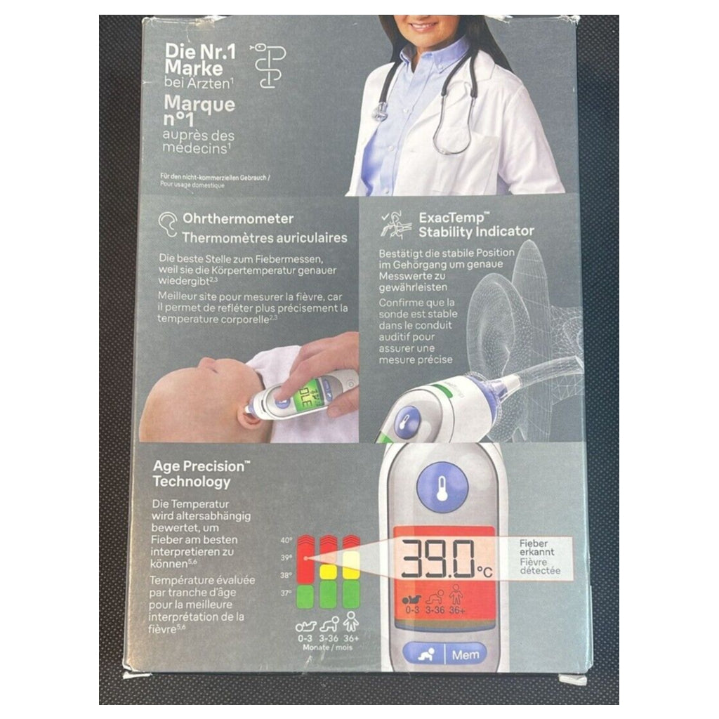 Braun ThermoScan 7 IRT6520 Ohrthermometer - weiss - JR-Vertrieb